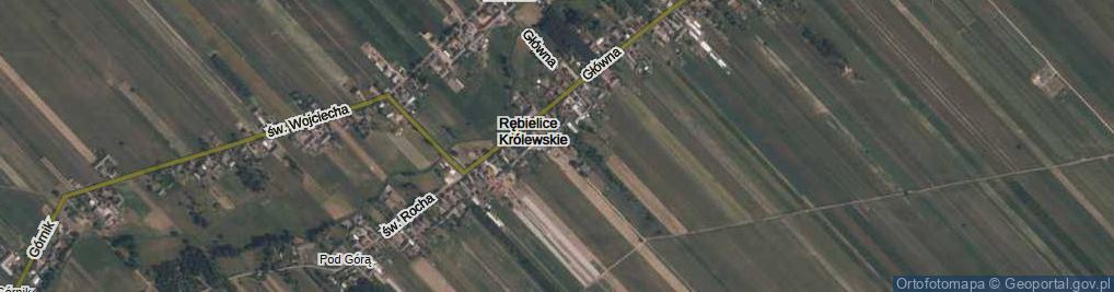 Zdjęcie satelitarne Szkolna ul.